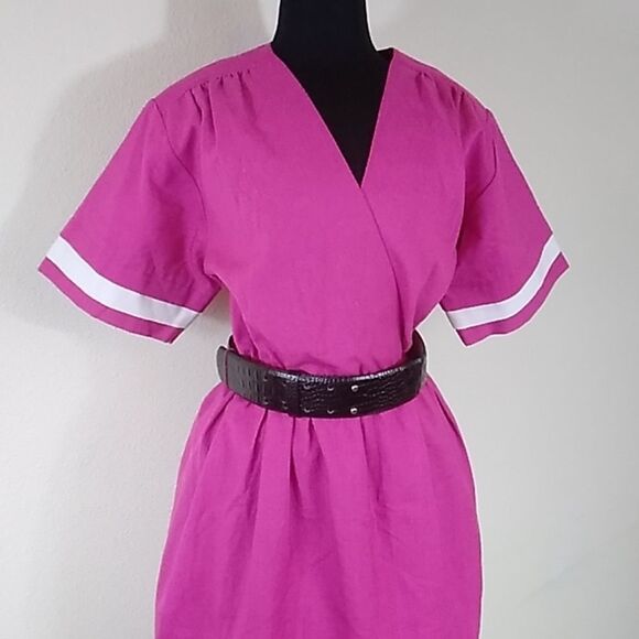 Vintage Charles Alan Made In USA Women Dress Size 10 - Picture 4 of 16